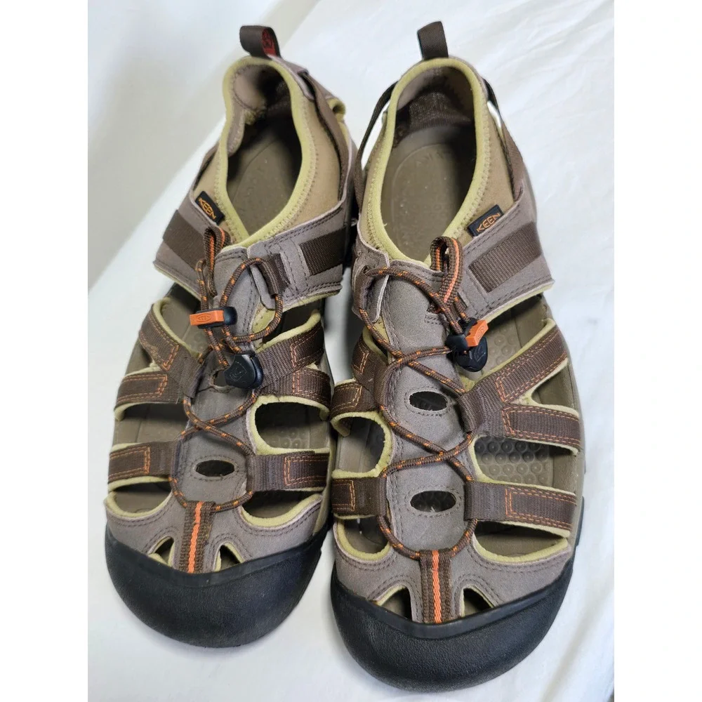 Keen Arroyo II Hiking Sandals Mens 11.5 Brown Waterproof Trail Shoes Outdoor
